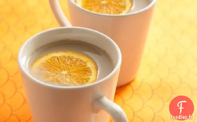 Latte Au Thé Vert Orange-Gingembre