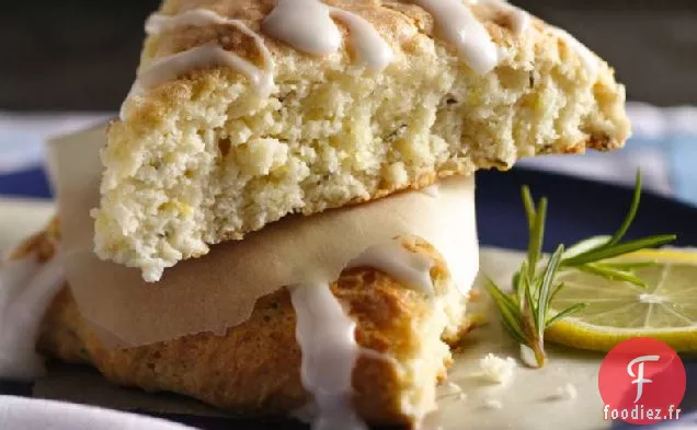 Scones Crème Romarin-Citron