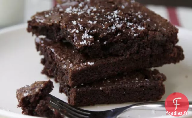 Brownies au Caramel Salé