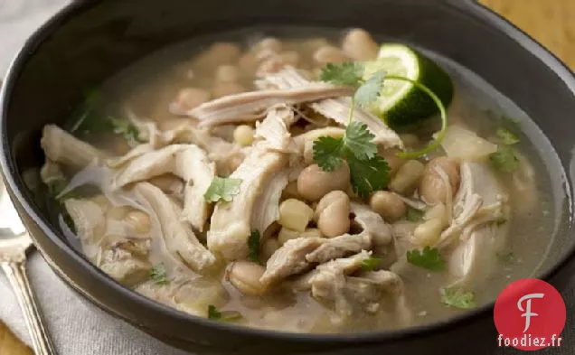 Chili de Poulet Blanc Épicé à la Mijoteuse