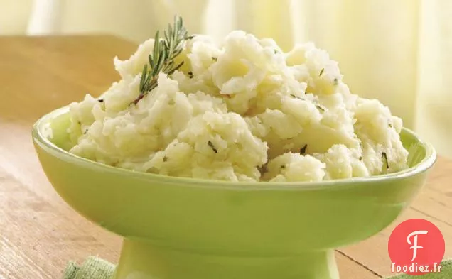 Purée de Pommes De Terre à l'Ail Rôtie