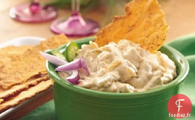 Trempette au Chili Vert