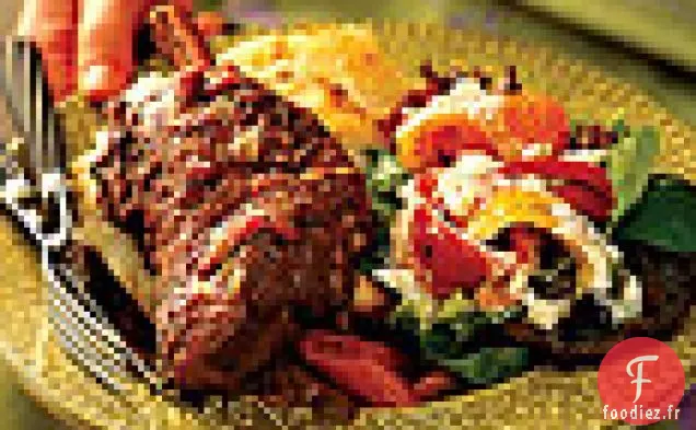 Jarrets d'Agneau Braisés au Vin aux Herbes de Provence