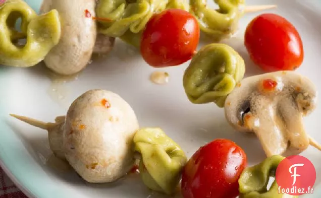 Brochettes de Tortellini