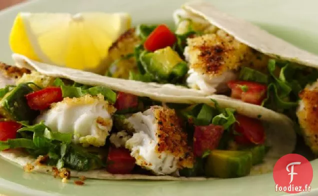 Tacos Au Poisson Au Citron Et au Poivre
