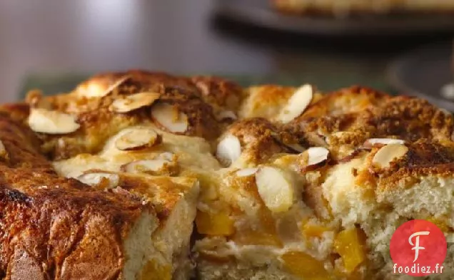 Gâteau au Café Pêche-Amande