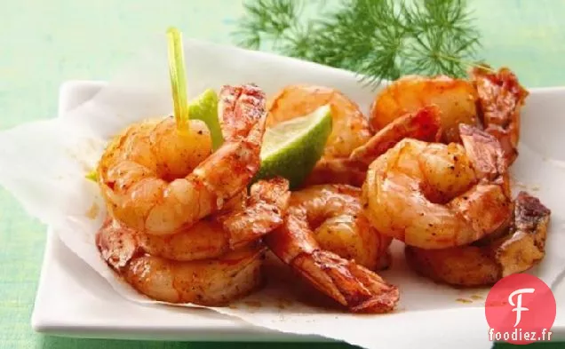 Crevettes au Chili Caramélisées