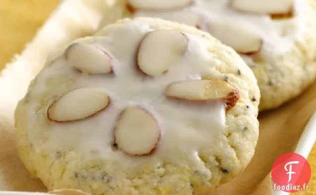Biscuits au Thé aux Amandes et au Pavot