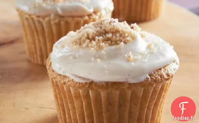 Cupcakes au Sucre Brun et aux Pacanes