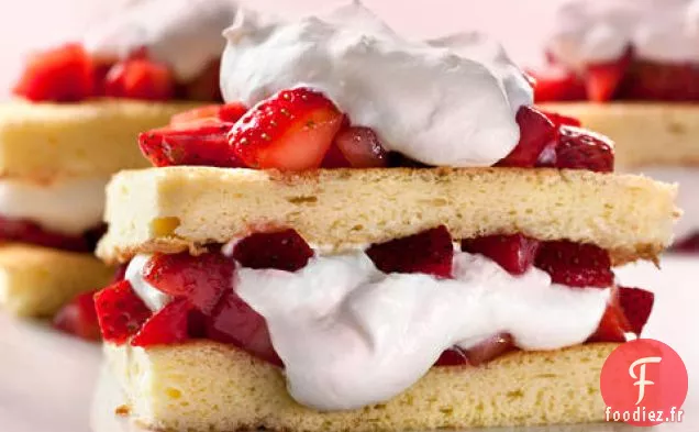 Shortcakes aux Fraises