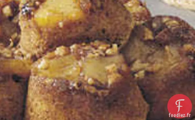Muffins aux Carottes à l'Ananas Et à l'envers
