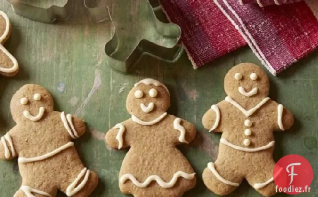 Biscuits Découpés Au Pain d'Épice Sans Gluten