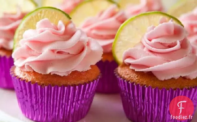 Cupcakes Margarita aux Fraises