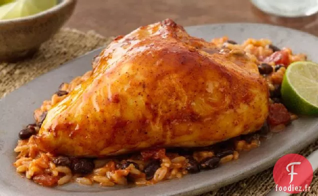 Casserole de Poulet Salsa et Riz