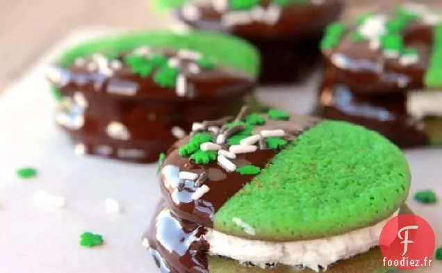 Bouchées de Biscuits au Chocolat et à la Menthe