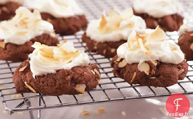 Biscuits Noix de Coco -Chocolat -Amandes