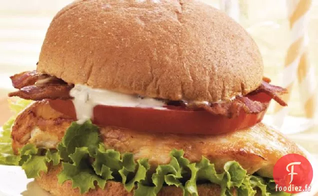 Sandwichs au Poulet BLT