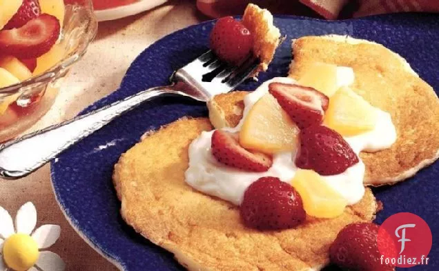 Crêpes au Yogourt Fruité