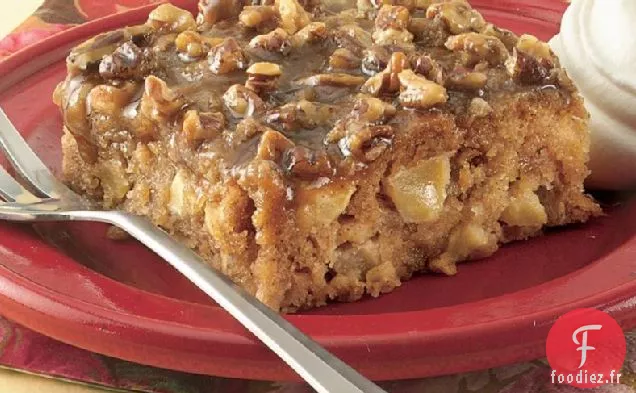 Carrés de Dessert aux Pommes et Pacanes