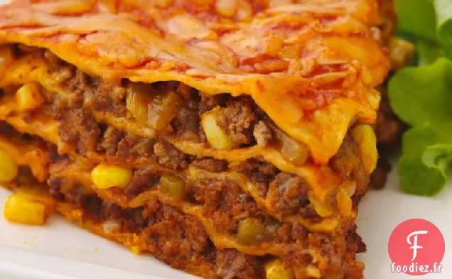 Tarte aux Enchilada de Boeuf Maigre