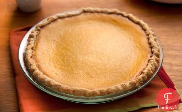 Tarte à la Citrouille avec Croûte Épicée