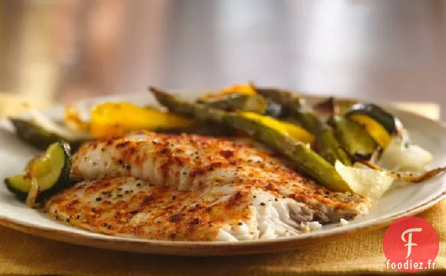 Tilapia Rôti et Légumes