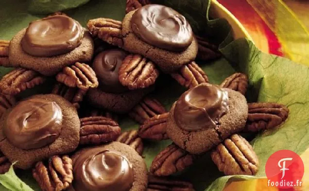 Biscuits Tortue Chocolat-Caramel