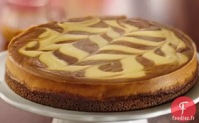 Gâteau au Fromage Caramel -Beurre de Pomme