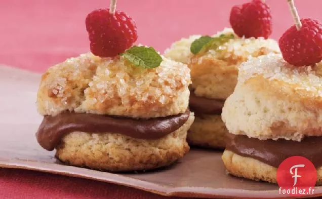 Curseurs de Dessert Au Chocolat