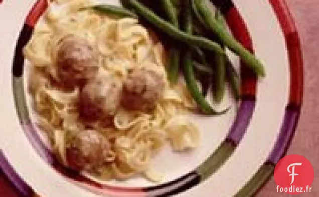 Boulettes de Viande à la Sauce Dijonnaise