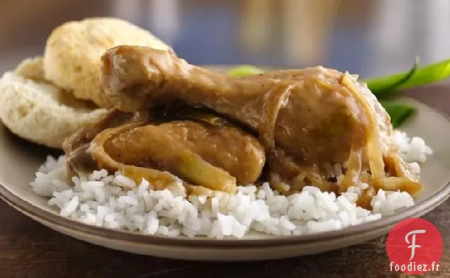 Poulet Étouffé et Sauce