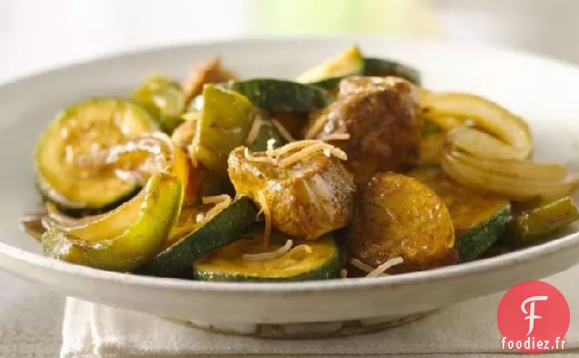 Poulet au Curry à la Noix De Coco