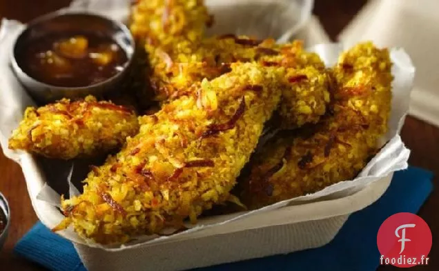 Poulet au Curry et à la noix de coco avec Chutney