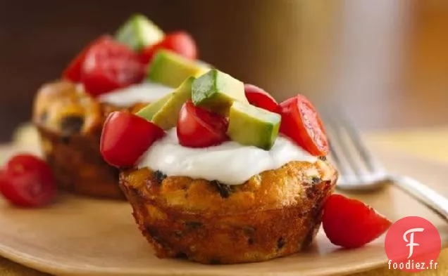 Mini Tartes aux Légumes Mexicaines Incroyablement Faciles