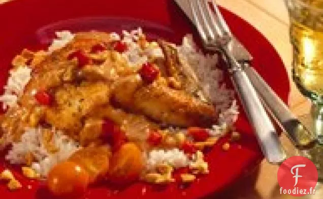 Poulet aux Arachides Indonésien