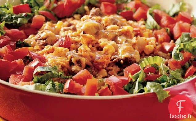 Poêle à Riz Taco au Boeuf