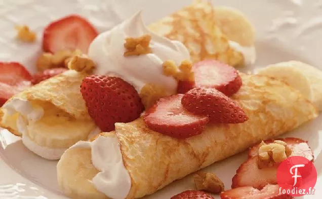 Crêpes Fraise-Banane