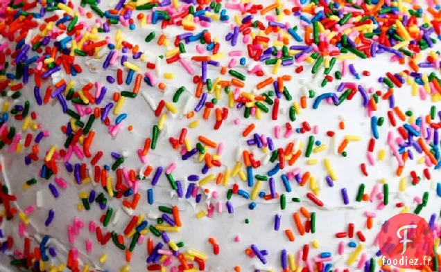 Saupoudrer le Gâteau de Couche