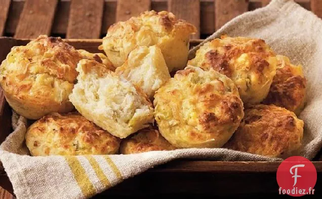 Muffins au Poulet et au Chili Vert