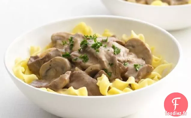 Boeuf Stroganoff Sain