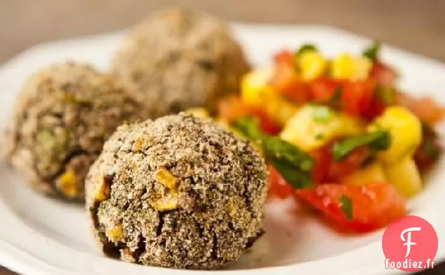 Croquettes de Haricots Noirs