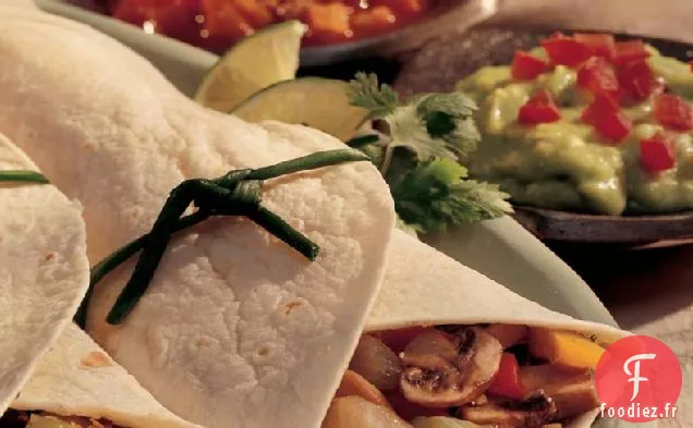 Fajitas aux Champignons Portabella