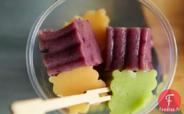 Poppers de Smoothie aux Raisins de Myrtille