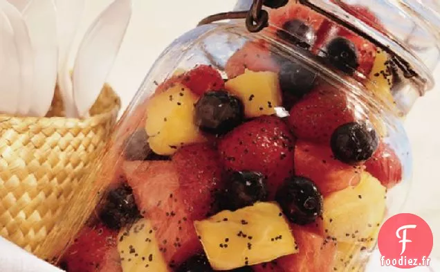 Salade de Fruits aux Graines de Pavot