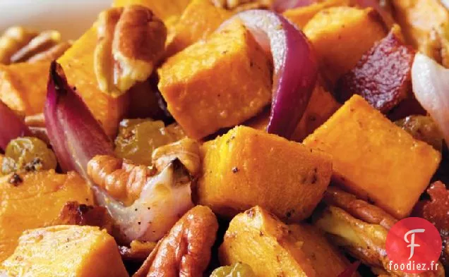 Salade de Patates Douces à la Vinaigrette au Bacon