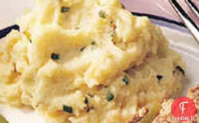 Pommes de Terre Écrasées à l'Ail