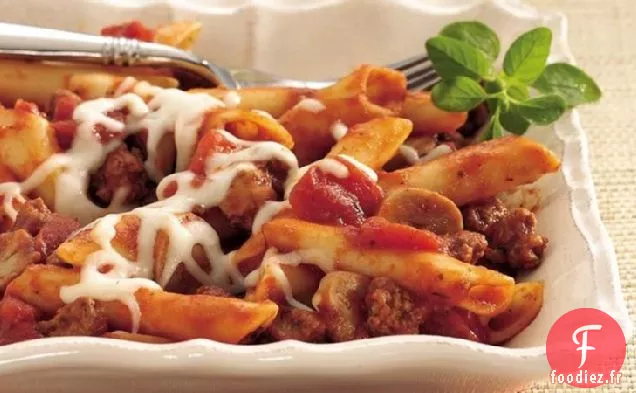 Pâtes Italiennes et Cuisson au Bœuf