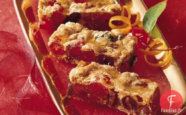 Barres de Gâteaux aux Fruits Festives