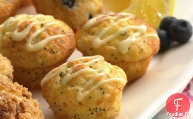 Mini-Muffins aux Graines de Pavot Et Citron
