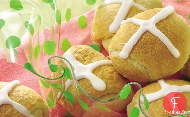 Brioches Croisées Chaudes en Croissant